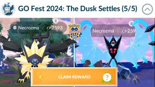 GLOBAL GO FEST 2024 The Dusk Settles Special Research task rewards in Pokemon go [upl. by Latrena]