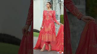 Winter long frock designs 202425 latest long frock collection printed long frock designs foryou [upl. by Bury]