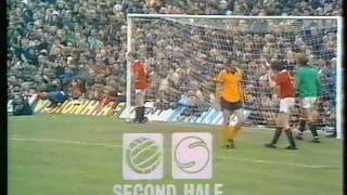 Wolves v Manchester United 16th September 1972 [upl. by Haerb]