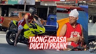 Taong Grasa Ducati Prank Complete [upl. by Eseenaj]