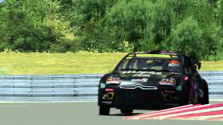 Virtual Rallycross Mod  rFactor Betatesting [upl. by Ardnoid]