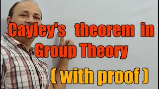 cayleys theorem in group theory with proof modern algebra in hindi Bsc Msc net jam maths Hd sir [upl. by Anoyi285]