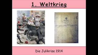 Die Julikrise 1914  Vom Attentat von Sarajevo zum Ausbruch des 1 Weltkriegs [upl. by Heall]