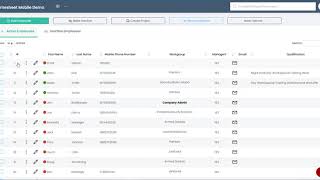 Timesheet Mobile Quick Set Up [upl. by Eiffub]