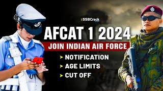 AFCAT 1 2024 Registration Starts From 1 December 2023 [upl. by Cynera]