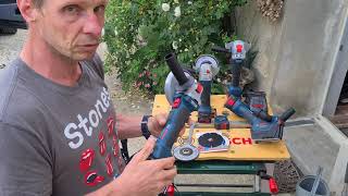 Bosch nouvelles meuleuses GWSX 18V7 et GWSX 18V10 [upl. by Sue]