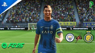 FC 25  Man City vs Al Nassr  Ft Ronaldo vs Haaland  PS5™ 4K60 [upl. by Airtemak]