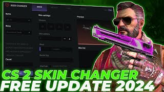 CS 2 Skin Changer Free 2024  BEST CS 2 Skin Swapper Menu  NEW CS 2 Skin Changer V2 [upl. by Etireugram518]