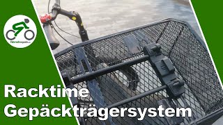 Racktime Gepäckträger mit Racktime Adapter einfach erklärt [upl. by Krucik]