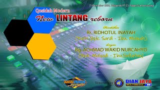 Live  LINTANG REBORN khosidah  BAYU PUTRA audio  live streaming DIAN JAYA STUDIO [upl. by Hurlbut]