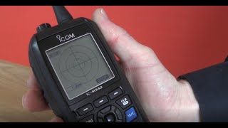 Introducing the Icom ICM94D…the World’s First Marine VHF Handheld Radio with AIS Receiver [upl. by Asiel564]