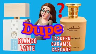 🚨RESEÑA DE TASKEEN CARAMEL CASCADE  Paris Corner Perfume viral Dupe de BIANCO LATTE  🤩🤤 [upl. by Macdougall]