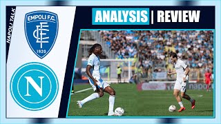 Empoli  Napoli  Review  Analysis  Player Ratings [upl. by Alleynad]