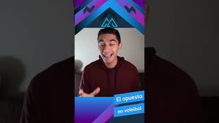 ¿Qué es un opuesto en voleibol voleibol tutorial mauroisaacopuesto posiciones [upl. by Eynenihc669]