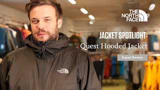 Mens Hooded Jacket The North Face Quest Review [upl. by Trisha]