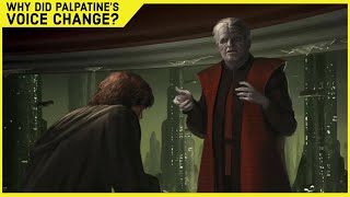 Why Did Palpatines Voice Change After Killing Mace Windu [upl. by Randolf]