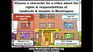 Northwest Justice Project My Place Needs Repairs Tenants amp Landlords in Washington State [upl. by Ahsekar]