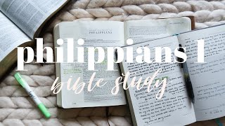 BIBLE STUDY WITH ME  Philippians 1 [upl. by Morten232]