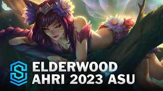 Elderwood Ahri Skin Spotlight  League of Legends [upl. by Nena]