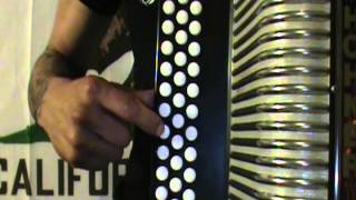 Como Tocar La Abeja Miope Acordeon SolGCF Tono Fa Instruccional Tutorial Cumbia Facil [upl. by Ahcsim]