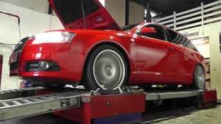 Exhaust power dyno test Audi A6 30 TDI [upl. by Hilaire]