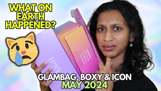 IPSY MAY 2024  ICON BOX Boxycharm amp Glam Bag First Impressions [upl. by Odlavu]