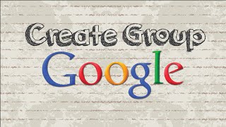 How to create a Google group [upl. by Asiek170]