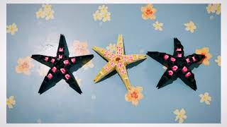 Tutorial origami 3d starfish [upl. by Anallise]