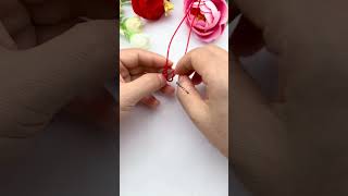 Learn in 10 seconds Knotting tutorial Fancy knotting Pendant jewelry knotting tutorial Simple pe [upl. by Anitra]