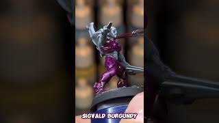 SIGVALD BURGUNDY  CONTRAST CORNER tutorial contrastpaints howto warhammer40k speedpaint speed [upl. by Dunton346]