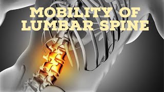 Mobility of lumbar spine [upl. by Cini]