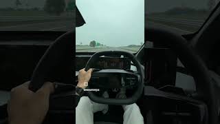 Test drive and top speed of Mahindra be6e Suv car Mahindra ytshorts trending [upl. by Yerd404]