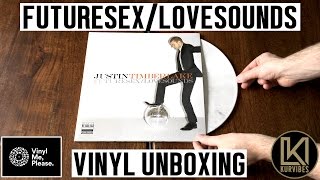 Justin Timberlake  FutureSex  LoveSounds Vinyl Unboxing  KurVibes [upl. by Itsrik]