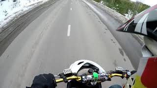 Testissä 70cc Aerox  Yamaha Aerox 70cc acceleration [upl. by Lauder748]