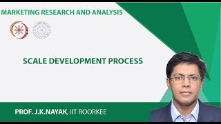 Lecture 11 Scale Development Process [upl. by Rednav28]