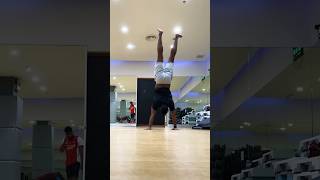 Hand stand practice… still learning shorts handstandworkout [upl. by Menashem560]