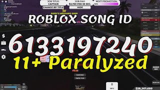 11 Paralyzed Roblox Song IDsCodes [upl. by Ettevol676]