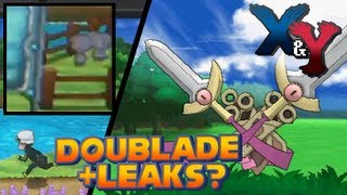 Pokémon X and Y  New Evolution Doublade  Leaked Pokémon Speculation [upl. by Noffets]