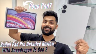 Redmi Pad Pro aka Poco Pad Unboxing amp Review  King Of Mid Range Tablets [upl. by Huberman]