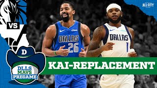 Which Dallas Maverick must step up with Kyrie Irving out vs Utah Jazz  MAVS PREGAME [upl. by Reinnej]