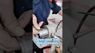 caliper piston press shorts trending mechanic bmw [upl. by Lattimer985]