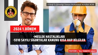 Meslek Hastalıkları  Hap Bilgiler  MNurullah Acar  A İGU [upl. by Miza464]