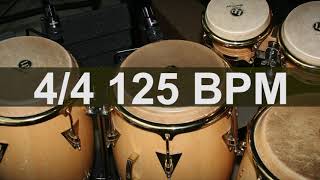 🔴 125 BPM Latin Percusión Metronome [upl. by Htebasile]