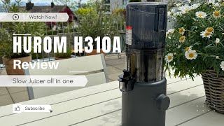 Exploring the Hurom H310A  Hurom Slow Juicer Review [upl. by Aissatsan]