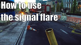 How to use the extract flare in Escape From Tarkov Ground Zero Mira [upl. by Albemarle]