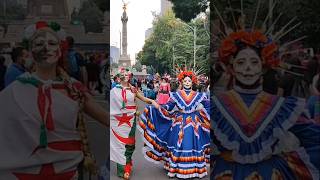 Festival Mexicain🇲🇽avec une touche Algérienne 🇩🇿festival carnaval diademuertos mexico algeria [upl. by Grenier]