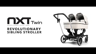 Emmaljunga NXT Twin Stroller • Demonstration video FULL [upl. by Icyaj]