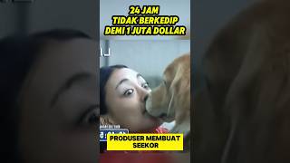 Tidak berkedip selama 2 Hari demi 1 Juta dollar alurceritamovie filmshorts alurfilm filmiklan [upl. by Neeneg]