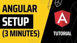 How To Setup Angular In Visual Studio Code Tutorial 3 minutes [upl. by Quincy]