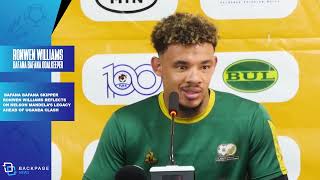 Bafana Bafana skipper Ronwen Williams reflects on Nelson Mandela’s legacy ahead of Uganda clash [upl. by Donall]